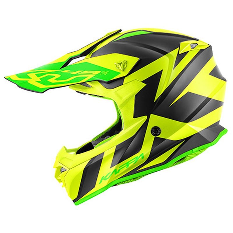 Kask Kappa KV49 EVO Great Cross czarny/żółty rozmiar 61/XL