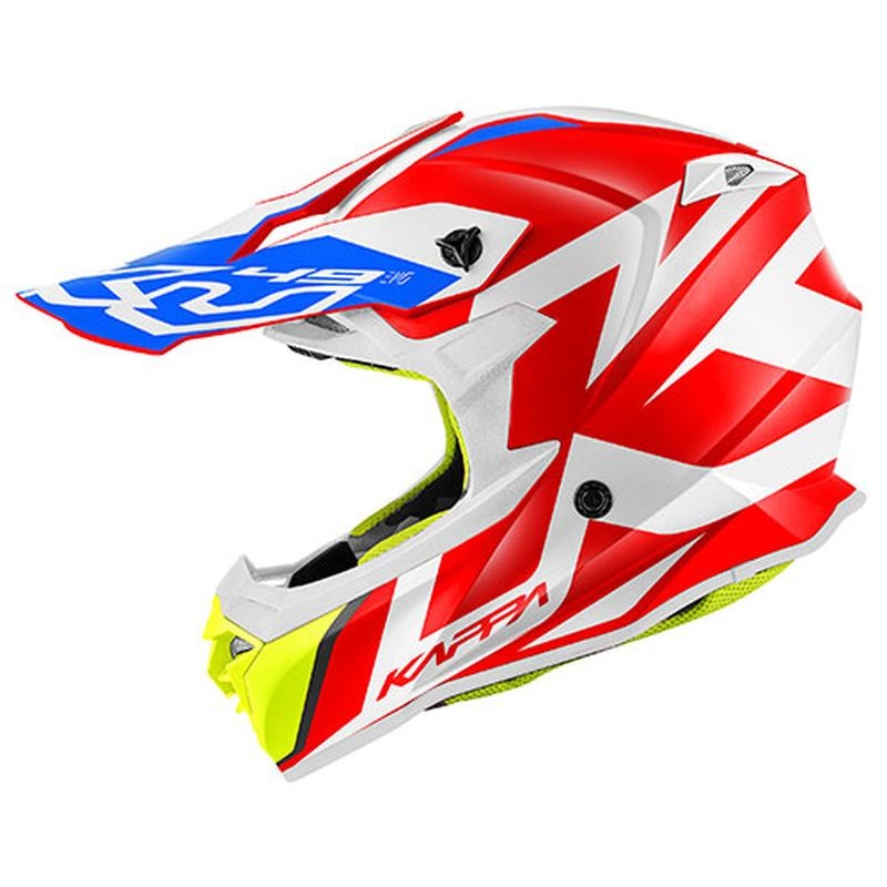 Kask Kappa KV49 Evo Great Cross Czerwony/Biały Rozmiar 61/XL