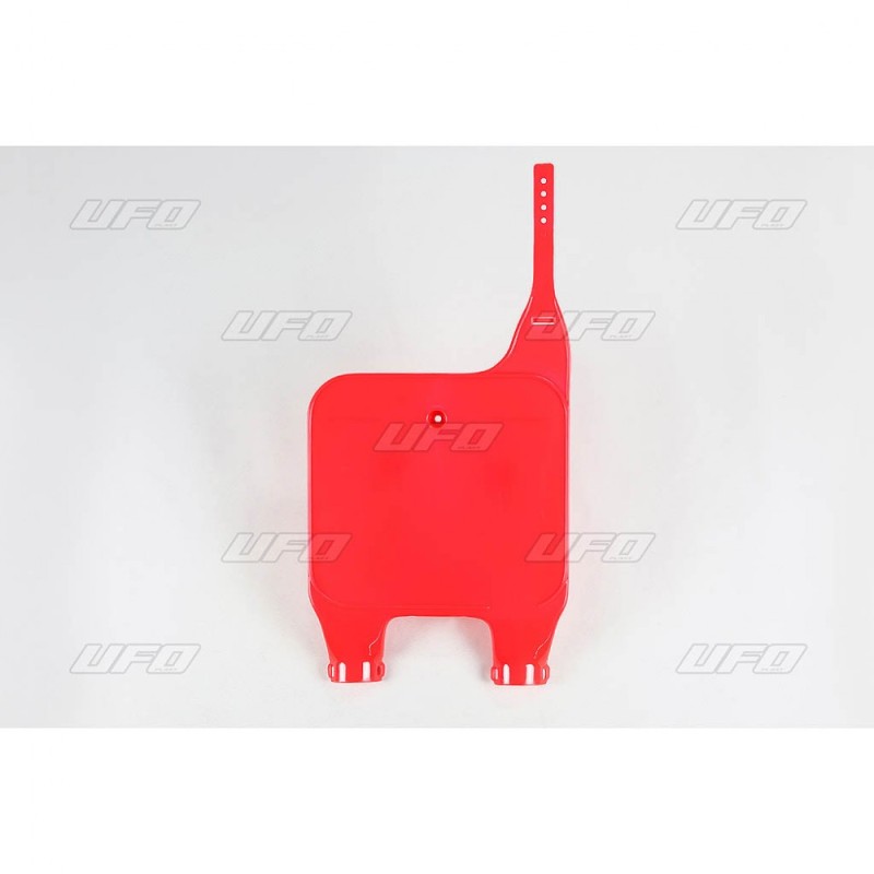 Tablica na numer startowy Honda CR 125 '89-'89 - czerwona