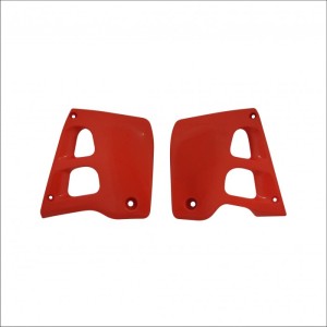 Osłona chłodnicy Honda CR 125/250 '91-92, '90-91 czerwona