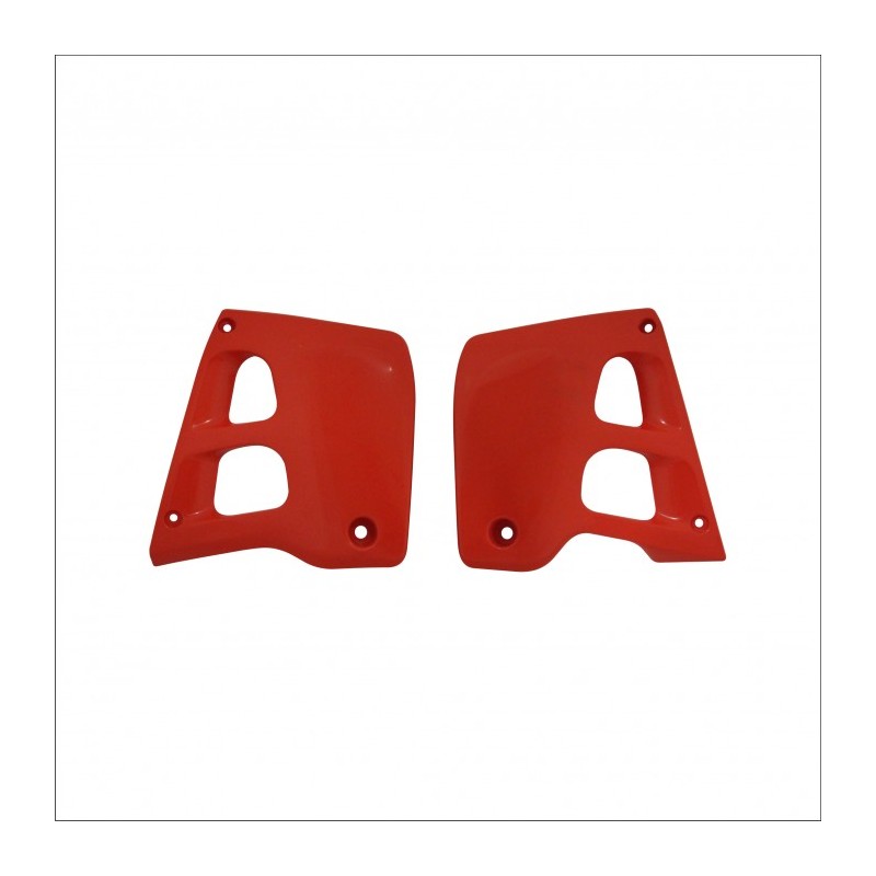 Osłona chłodnicy Honda CR 125/250 '91-92, '90-91 czerwona