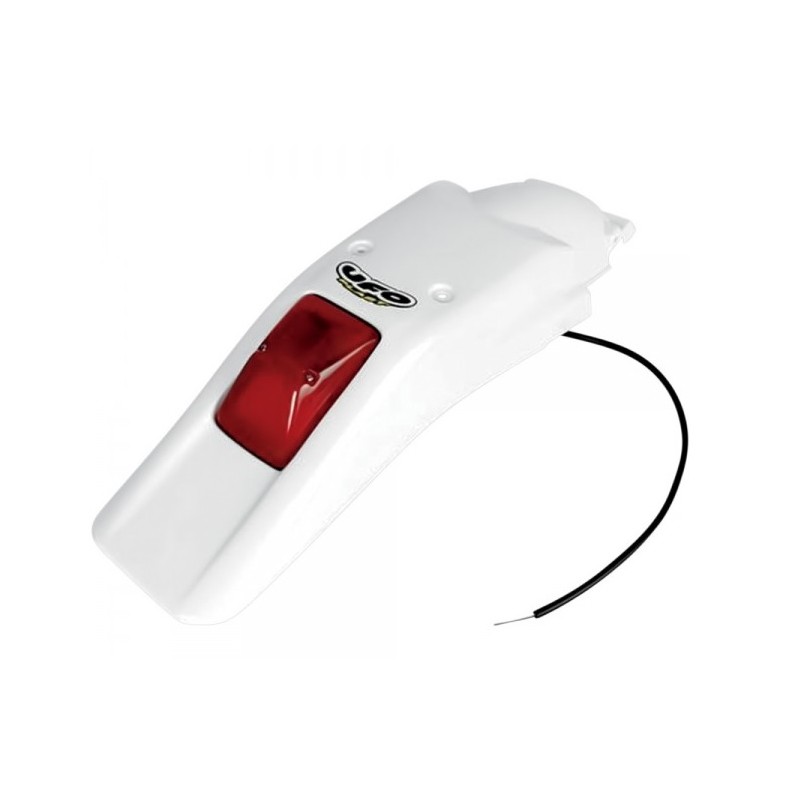 Błotnik tył Honda XR 250/400R '96-'10 z lampką - biały