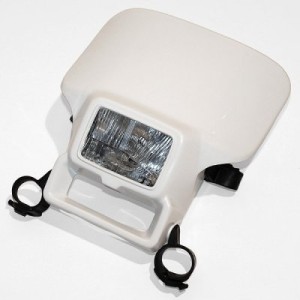 UFO Lampa Przednia Halogen Honda XR 250/400R '96-'17 Kompletna Kolor Czerwony (Wzór Oryginalny)