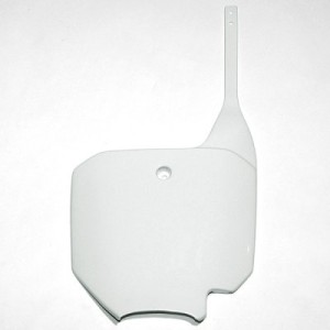 Tablica na numer startowy do HONDA CR 80 '96-'02, CR 85 '03-'09 - Kolor biały