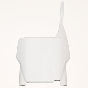 Tablica na numer startowy Honda CR 125/250 '04-'07, CRF 250/450 '04-'07 - biały kolor