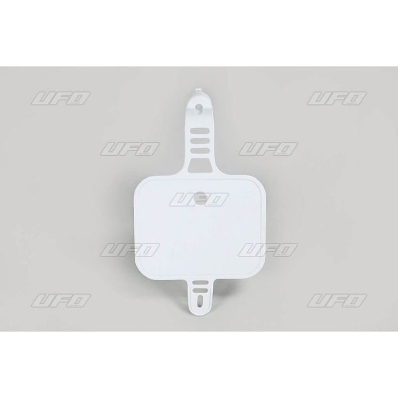 UFO TABLICA NA NUMER STARTOWY HONDA CRF 50 '04-'20 KOLOR BIAŁY - WYPRZEDAŻ