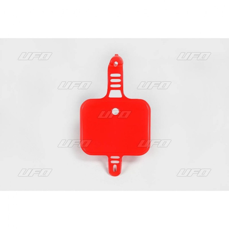 UFO Tablica na Numer Startowy Honda CRF 50 '04-'20 Czerwony - Wyprzedaż