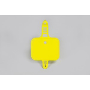 Tablica na numer startowy Honda CRF 50 '04-'21 Żółta - Wyprzedaż