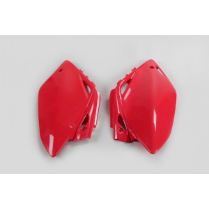 UFO BOCZKI TYLNE HONDA CRF 450R '05-06 - Czerwone