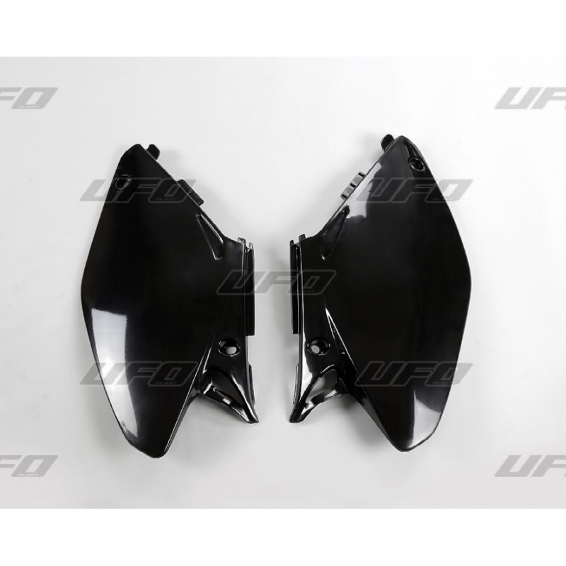UFO BOCZKI TYLNE HONDA CR 125/250 '02-'07 KOLOR CZARNY - Najwyższa jakość w najlepszej cenie