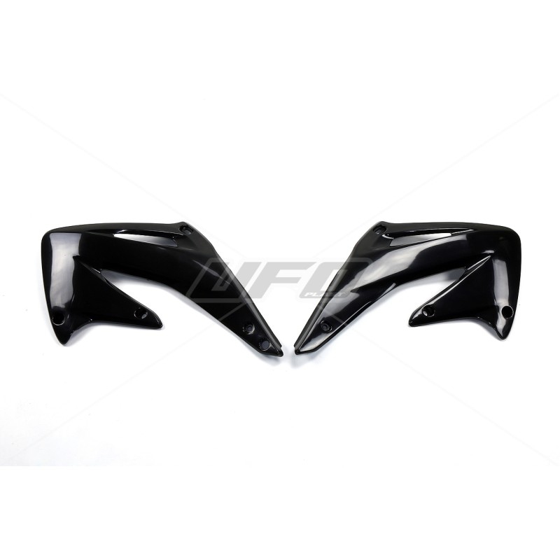 Osłona chłodnicy Honda CRF 450R '02-'04 czarna - UFO