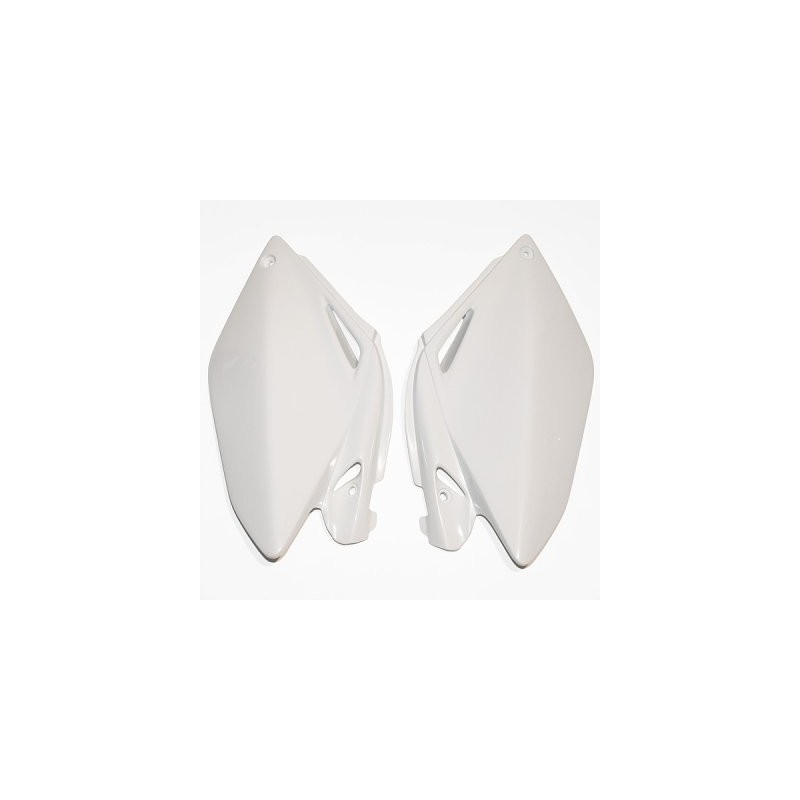 UFO BOCZKI TYLNE HONDA CRF 250R '06-'09 BIAŁE - Sklep Motocyklowy