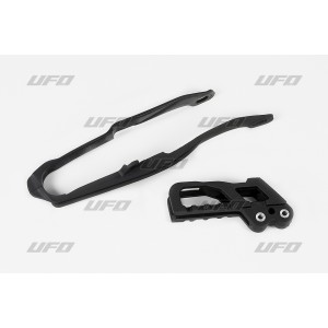 UFO KOMPLET ŚLIZG + PROWADNICA ŁAŃCUCHA HONDA CR 125/250 '00-'04