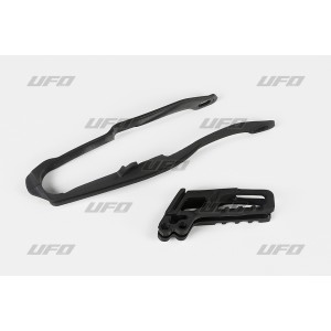UFO KOMPLET ŚLIZG + PROWADNICA ŁAŃCUCHA HONDA CR 125/250 '05-'06