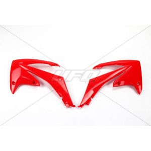 UFO Osłona Chłodnicy Honda CRF 450R '09-'12, CRF 250R '10-'13 - Czerwony