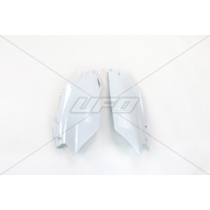 UFO BOCZKI TYLNE HONDA CRF 250R '11-'13, CRF 450R '09-'12 KOLOR BIAŁY