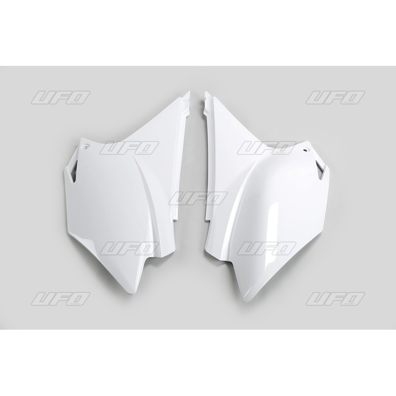 UFO BOCZKI TYLNE HONDA CRF 230 '15-18 KOLOR BIAŁY - WYPRZEDAŻ