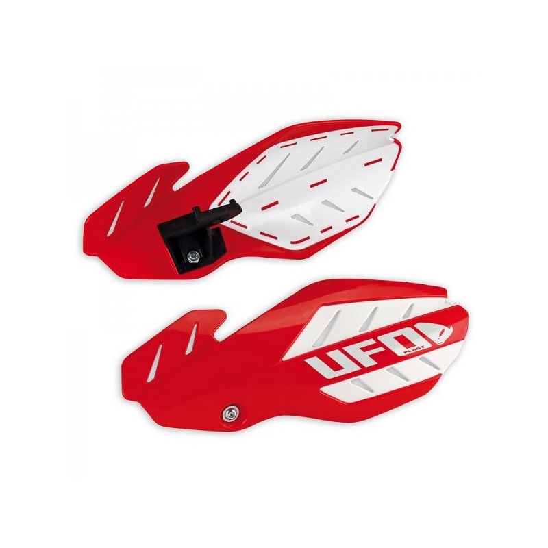 Osłony rąk UFO do HONDA CRF 250/450 - czerwony/biały