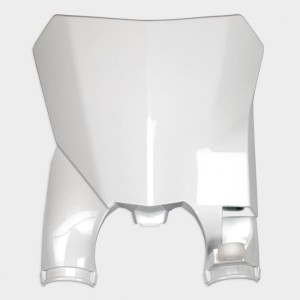 Tablica na numer startowy Honda CRF 250R/RX '18-'20 biała - wyprzedaż