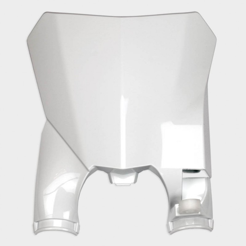 Tablica na numer startowy Honda CRF 250R/RX '18-'20 biała - wyprzedaż