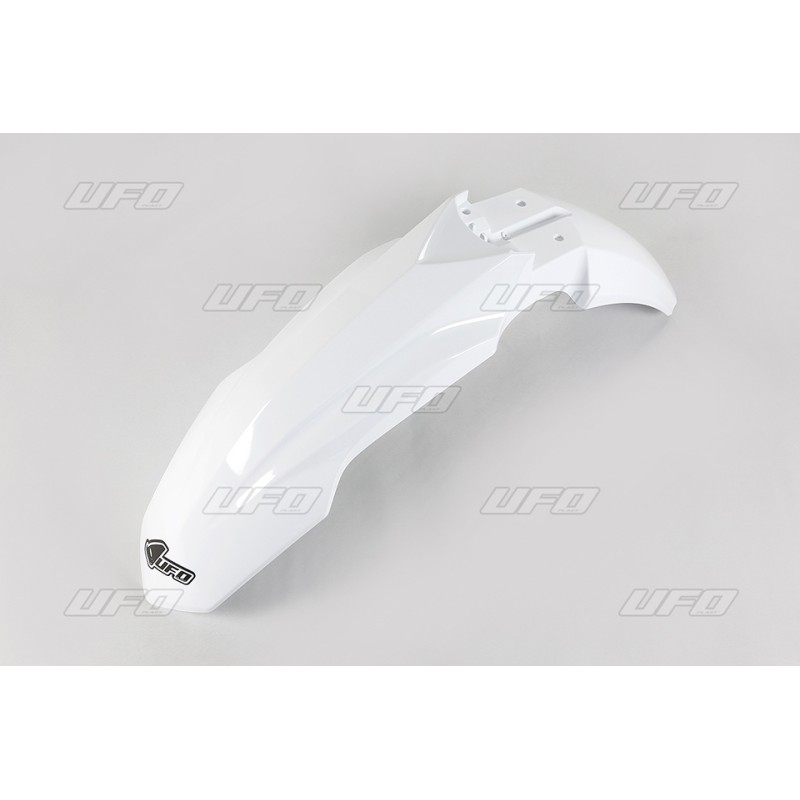 Biały błotnik przedni UFO do HONDA CRF 250R '18-'21 CRF 250RX '19-'21, CRF 450R/RX '17-'20