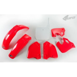 Komplet plastików Honda CR 125 \'93-\'94, CR 250 \'92-\'94 kolor OEM (czerwony/biały)