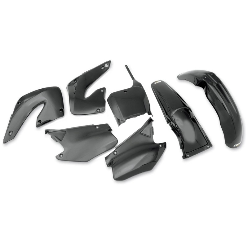 Komplet plastików Honda CR 125/250 '00-'01 czarny - HO100E001