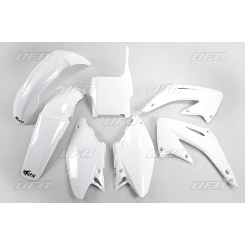Komplet plastików Honda CR 125/250 '04-'07 kolor biały - HO103E041
