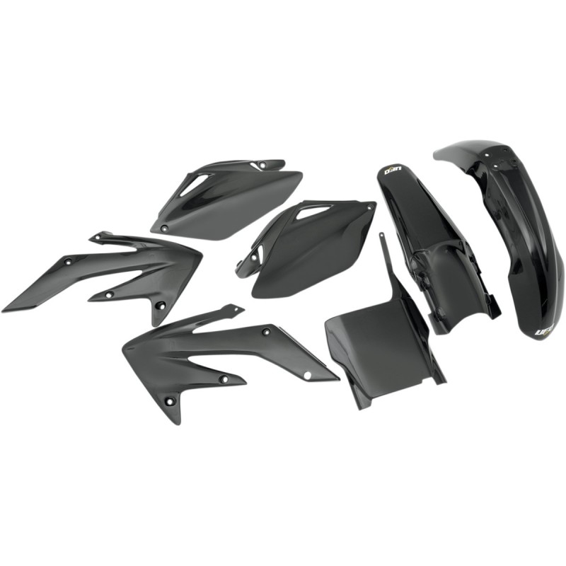 UFO KOMPLET PLASTIKÓW HONDA CRF 250R '06-'07 CZARNY