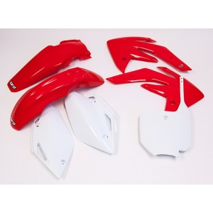 Komplet plastików Honda CRF 150 \'07-\'17 OEM (czerwony/biały)