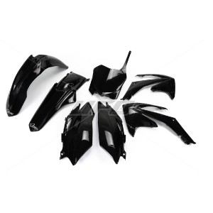 Komplet plastików UFO do HONDA CRF 250R '11-'13, CRF 450R '11-'12 - kolor czarny