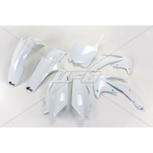 UFO KOMPLET PLASTIKÓW HONDA CRF 250R '11-'13, CRF 450R '11-'12 KOLOR BIAŁY (HO115E041)