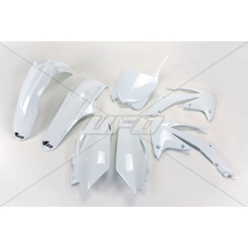 UFO KOMPLET PLASTIKÓW HONDA CRF 250R '11-'13, CRF 450R '11-'12 KOLOR BIAŁY (HO115E041)