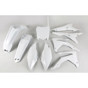 UFO Komplet plastików Honda CRF 250R \'14-17, CRF 450R \'13-16 - biały