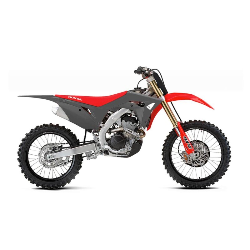 Komplet plastików Honda CRF 250R '18-'21, CRF 450R '17-'20 szary/czerwony