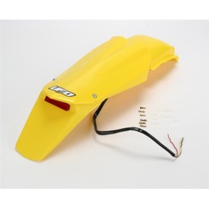 UFO BŁOTNIK TYŁ HUSQVARNA 2T '05-'09, 4T '05-'07 ŻÓŁTY