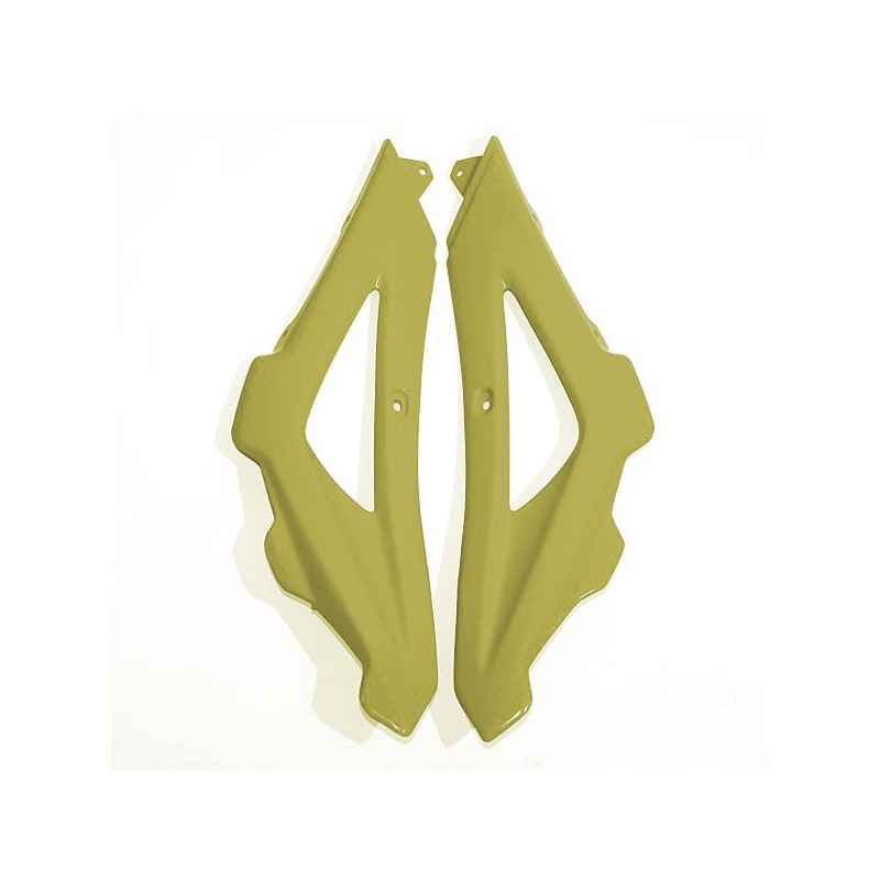 Osłona chłodnicy Husqvarna 2T \'06-\'12, 4T \'05-\'07 - żółta