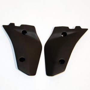 Osłona chłodnicy Husqvarna 2T '06-'08 czarna - UFO