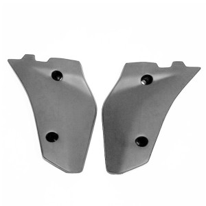 Osłona chłodnicy Husqvarna 2T '06-'08 - grafityowy kolor