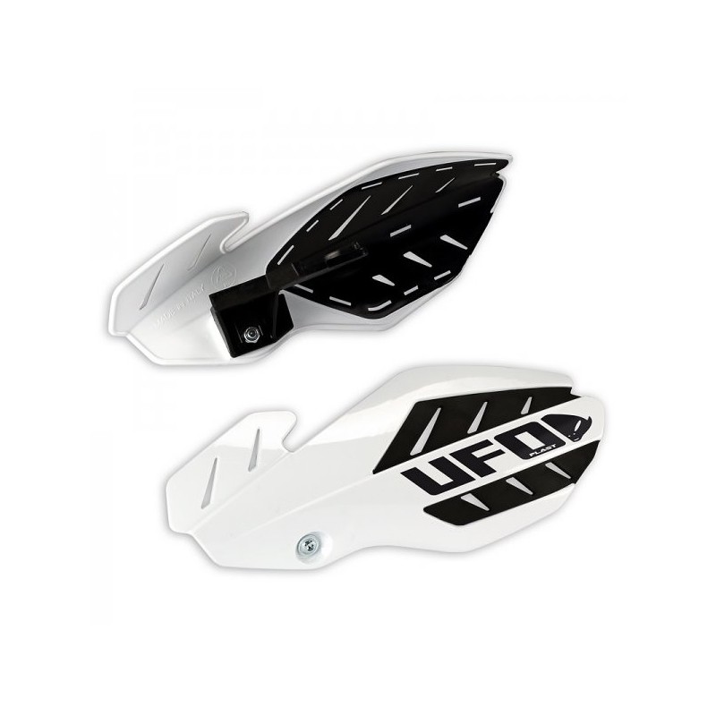 Osłona rąk (handbary) do Husqvarna TC 250 '14-'16, TE 250/300 '14-'16, FC '14-'15, FE '14-'16 - Biało-czarna