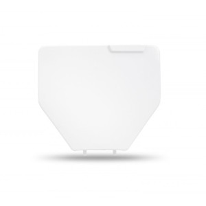 Tablica na numer startowy Husqvarna TC 125 / 250 '23-'24, FC / FX 250 / 350 / 450 '23-'24, TX 300 '23-'24 - kolor biały