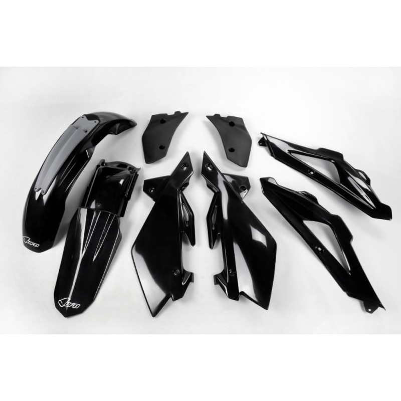 UFO KOMPLET PLASTIKÓW Husqvarna CR 125/250 2T '06-08 - Kolor Czarny