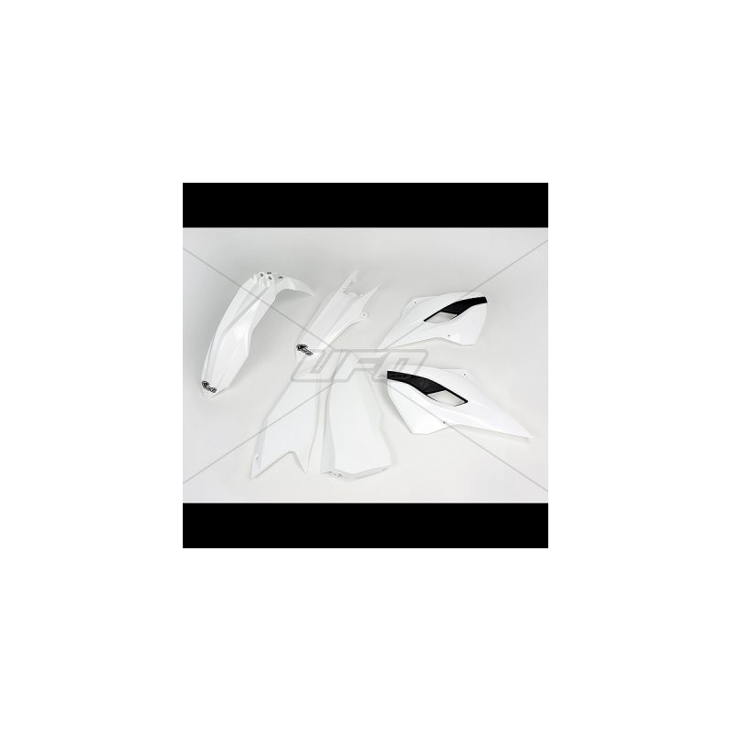 Komplet plastików Husqvarna TE/FE 125/250/300/350/450 '15-'16 - kolor biały