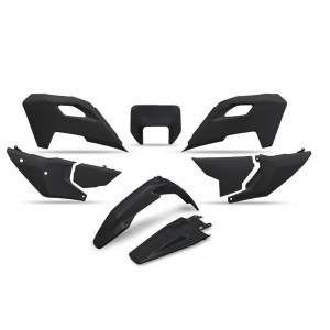 UFO Komplet Plastików Husqvarna TE 150 / 250 / 300 '24-'25, FE 250 / 350 / 450 / 501 '24-'25, Kolor Czarny