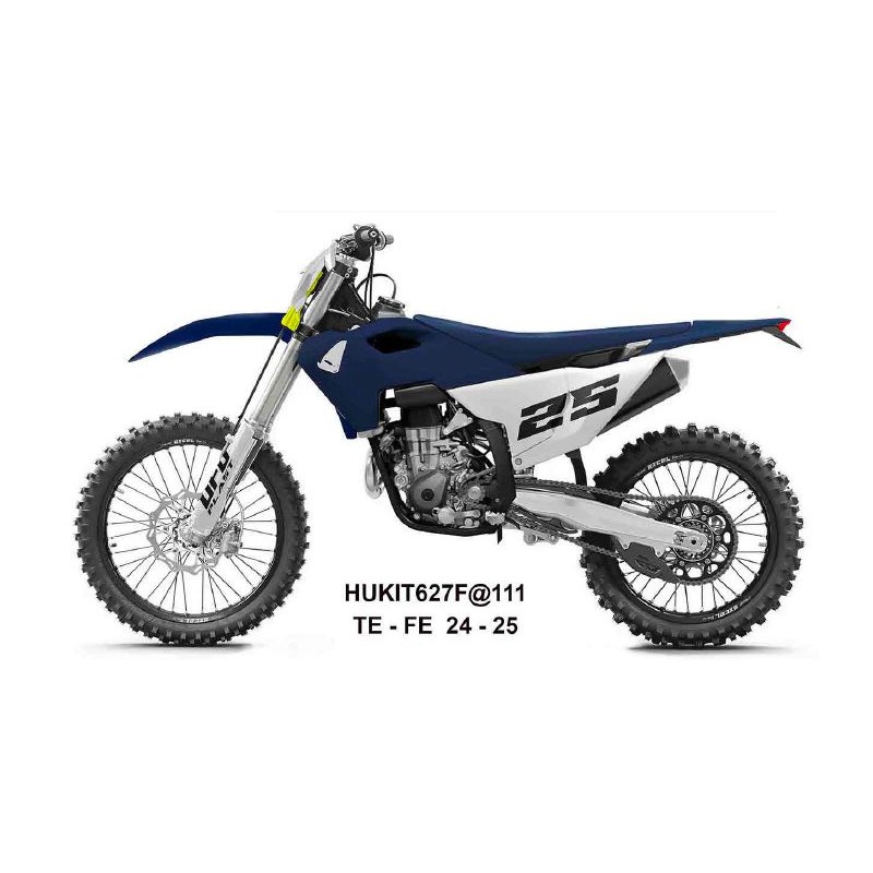 Komplet plastików UFO 2025/11 z osłonami teleskopów do Honda CRF 250 R / 450 R '25- - granatowy