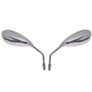 Lusterko Uniwersalne Chromowane (Para Prawe / Lewe) Gwint M10x1,25 Prawy - Wyprzedaż