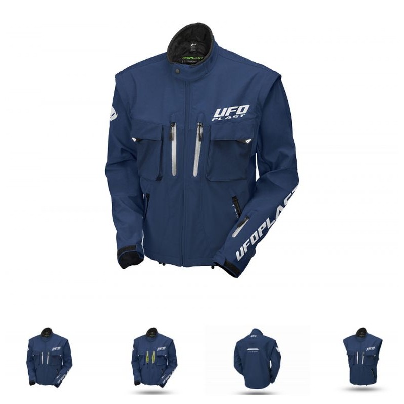 UFO Kurtka Taiga Enduro Niebieska Rozmiar XL - Kolekcja 2024