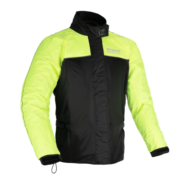 Kurtka przeciwdeszczowa Oxford Rainseal kolor żółty fluo rozmiar 5XL