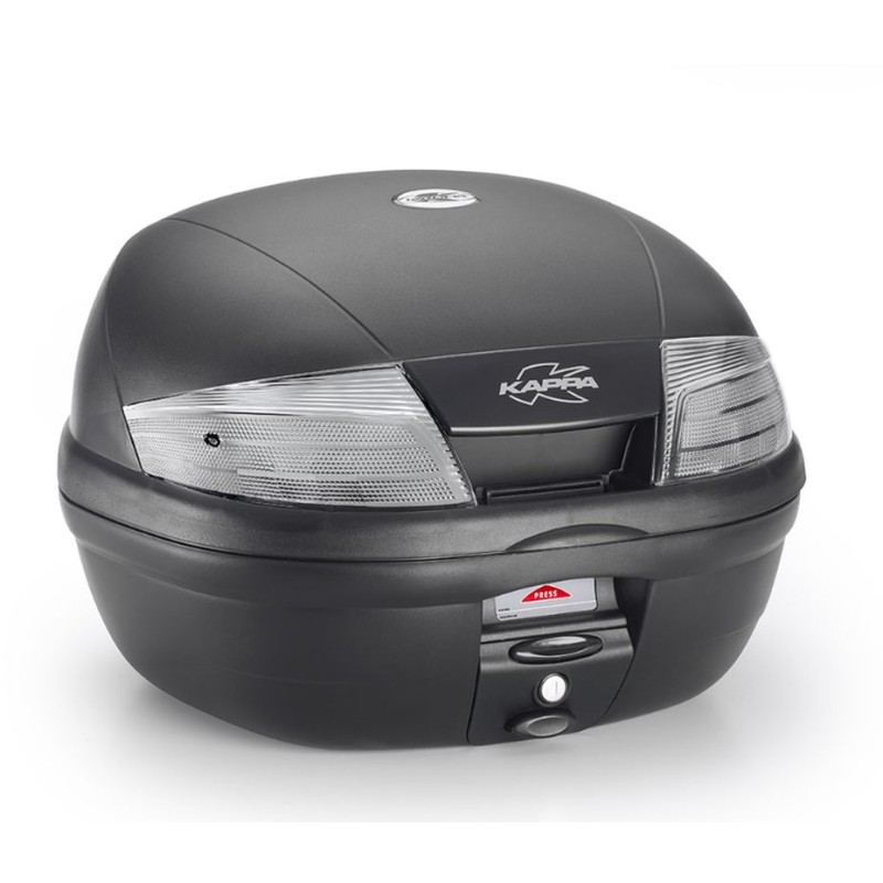 KAPPA KUFER CENTRALNY 35L MONOLOCK K35NT2 ACTION - Z BIAŁYMI ODBLASKAMI