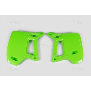 Osłona chłodnicy Kawasaki KDX 200 '90-94 zielona